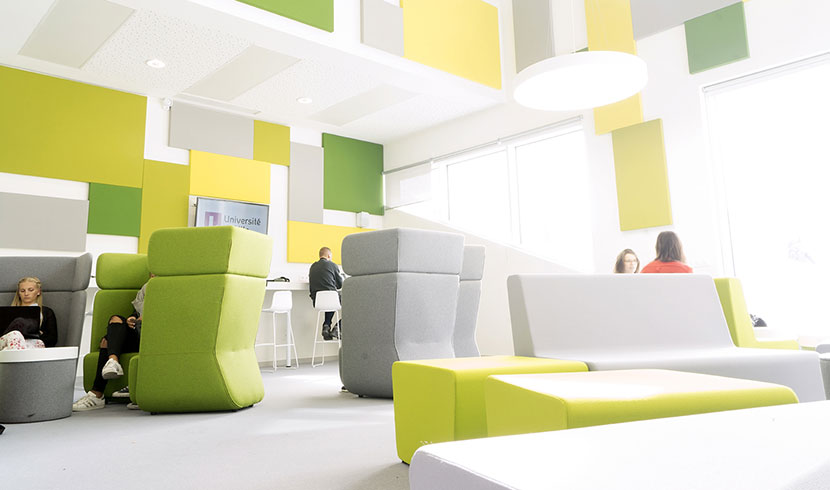 Lieu de restauration du campus de Roubaix de l'IAE Lille